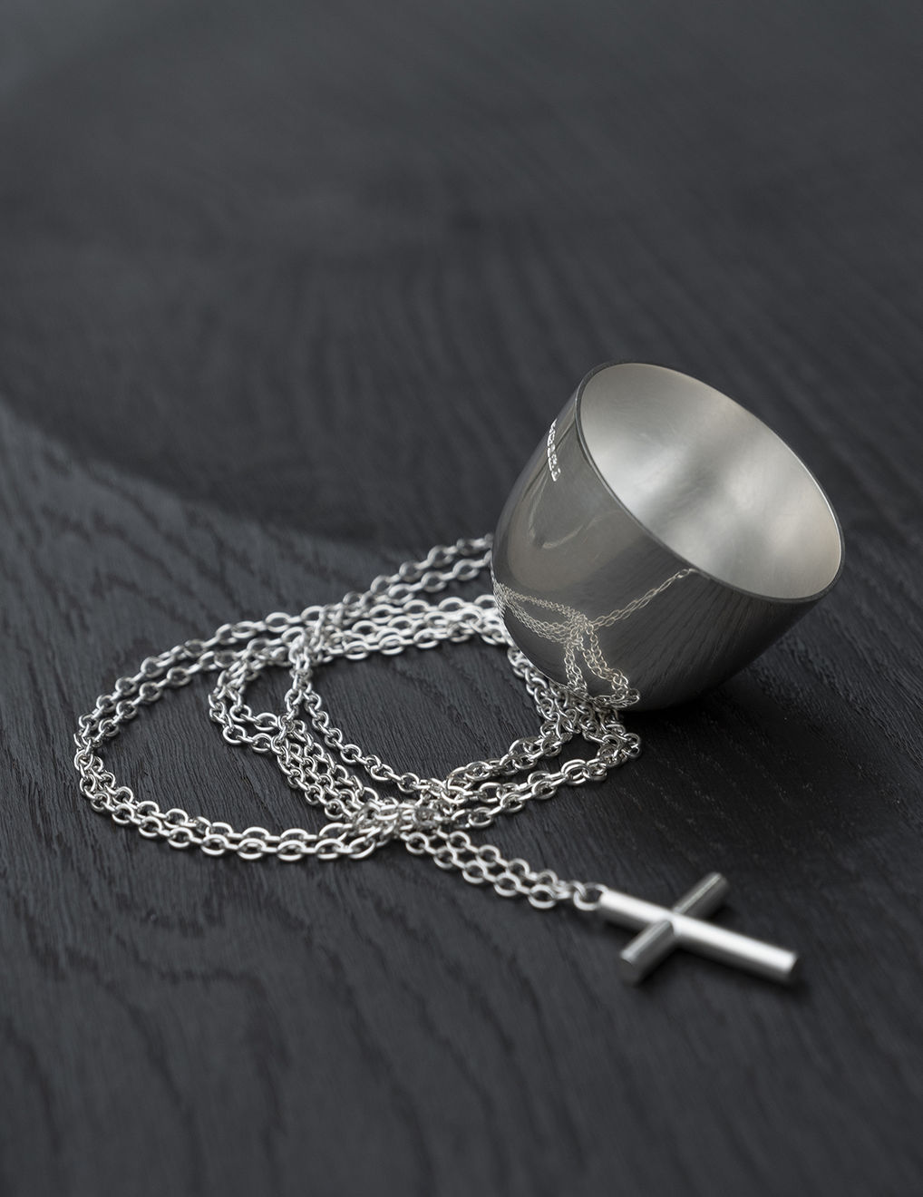 Maria Hanson & Chris Knight, Fountain Drinking Cup with Cross