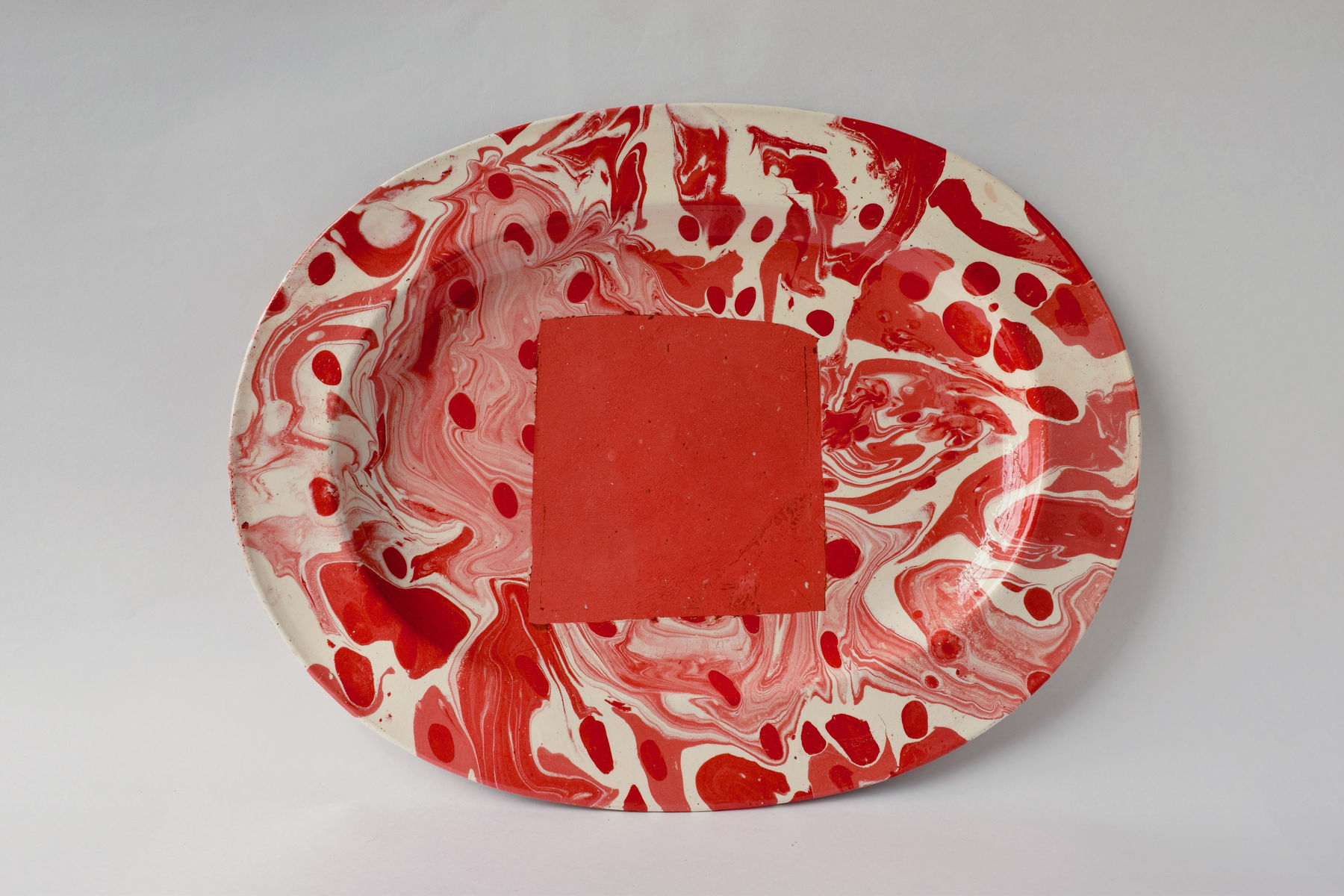 Philip Eglin, Red Oval (25), 2024