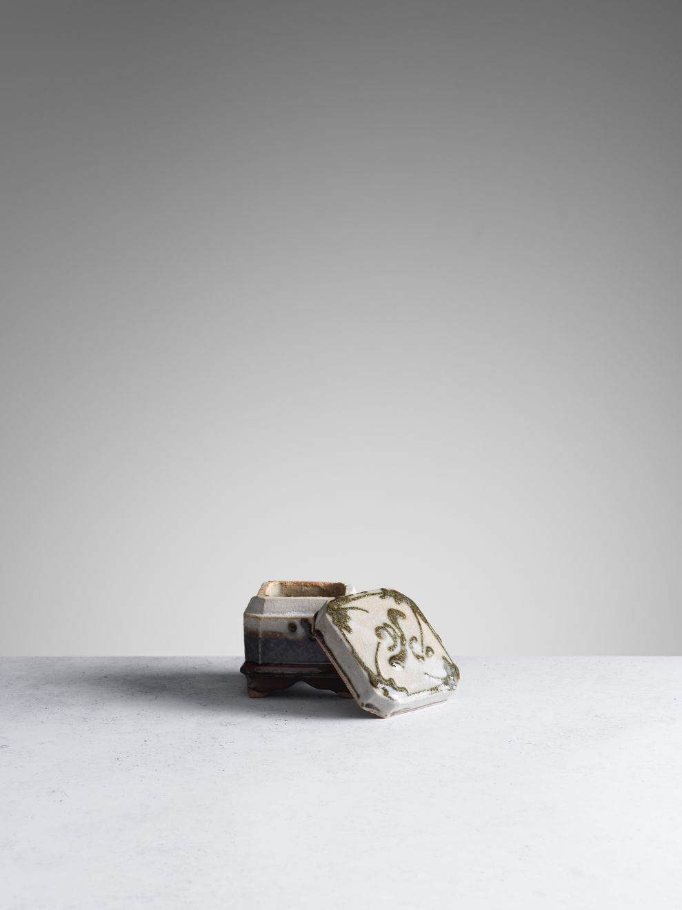 Kawai Kanjiro, Square incense Box, c.1936