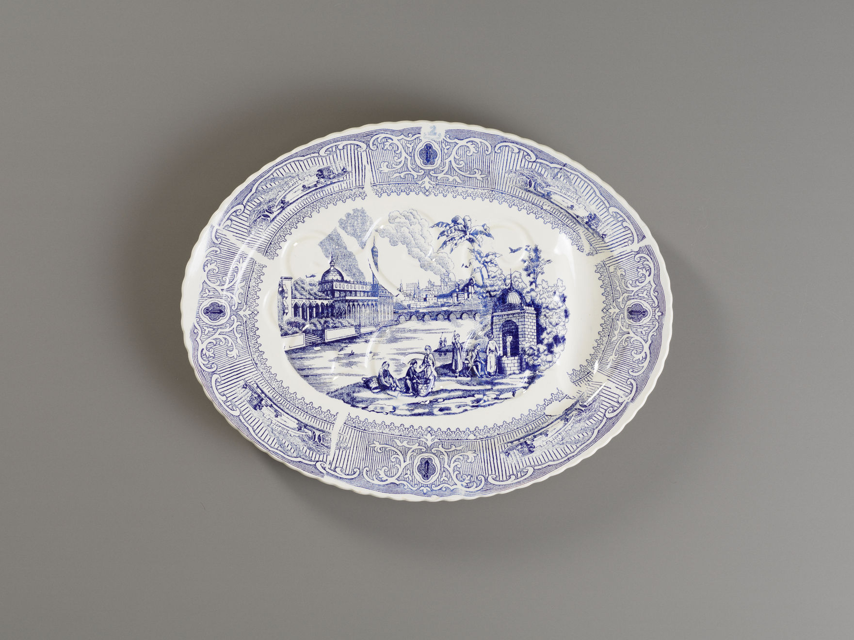 Paul Scott, Scott's Cumbrian Blue(s). Bombs over Baghdad no.4.