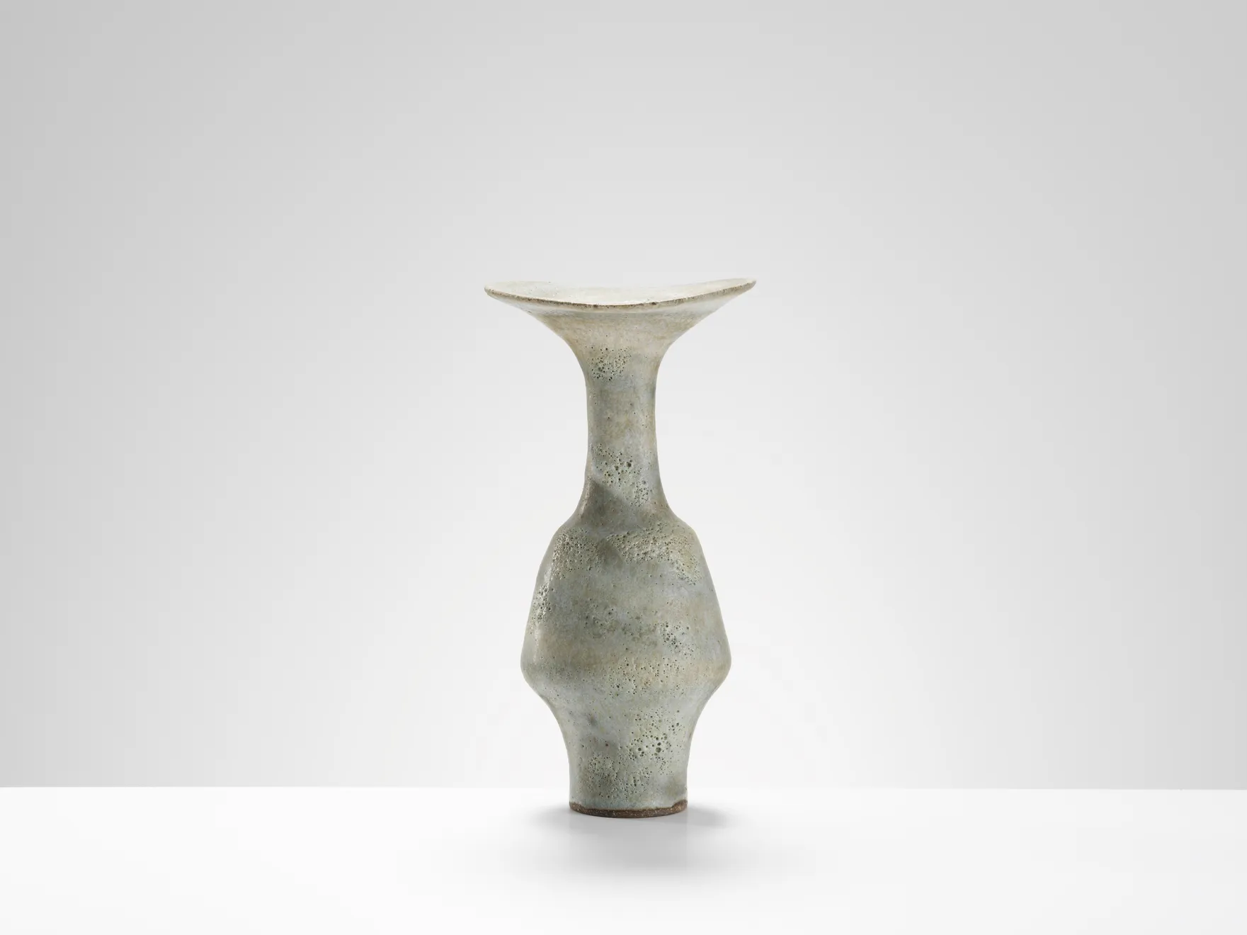 Lucie Rie, Vase with flared rim, c.1985
