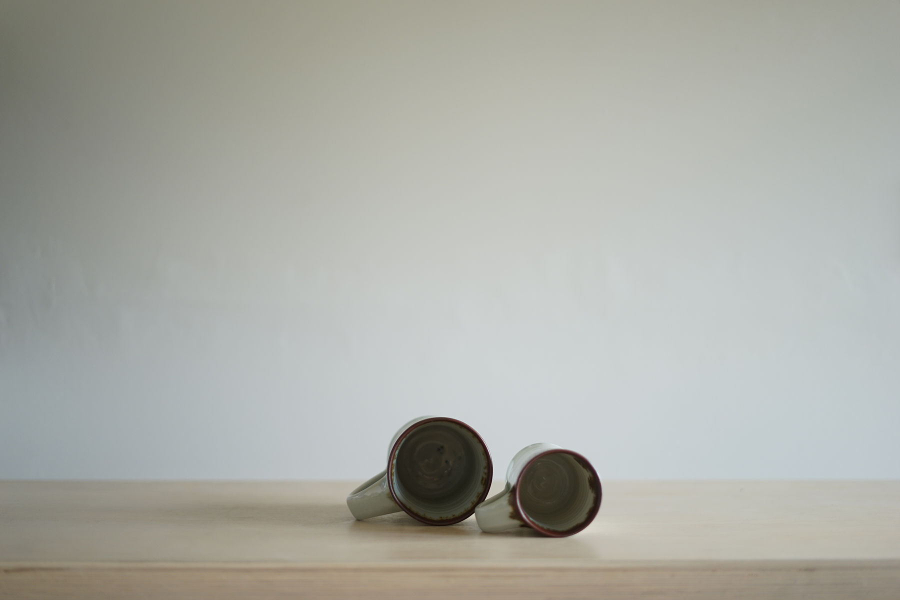 Leach Pottery, Two Mugs