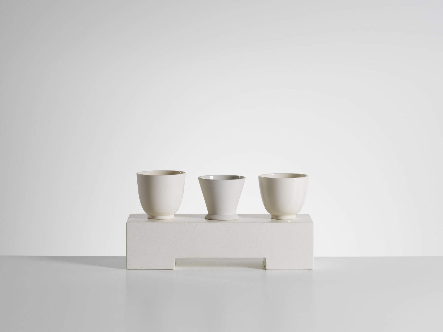 Julian Stair, Three Cups on a Ground