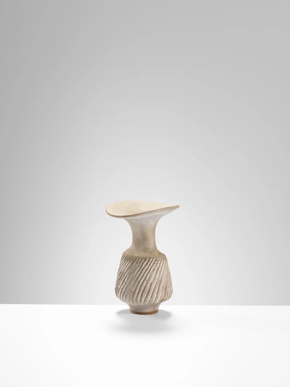 Lucie Rie, Vase with Flared Neck, c. 1984