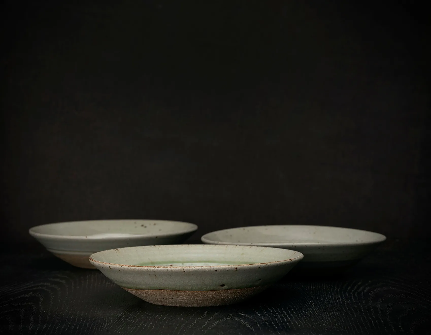 Richard Batterham, Rare Porcelain Dish, c. 1985