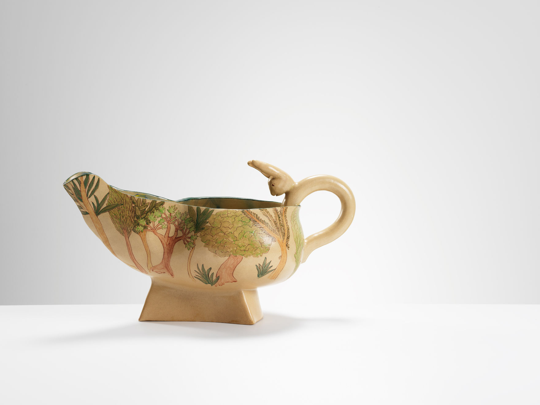 Alison Britton, Early Jug with Figurative Interior, 1976