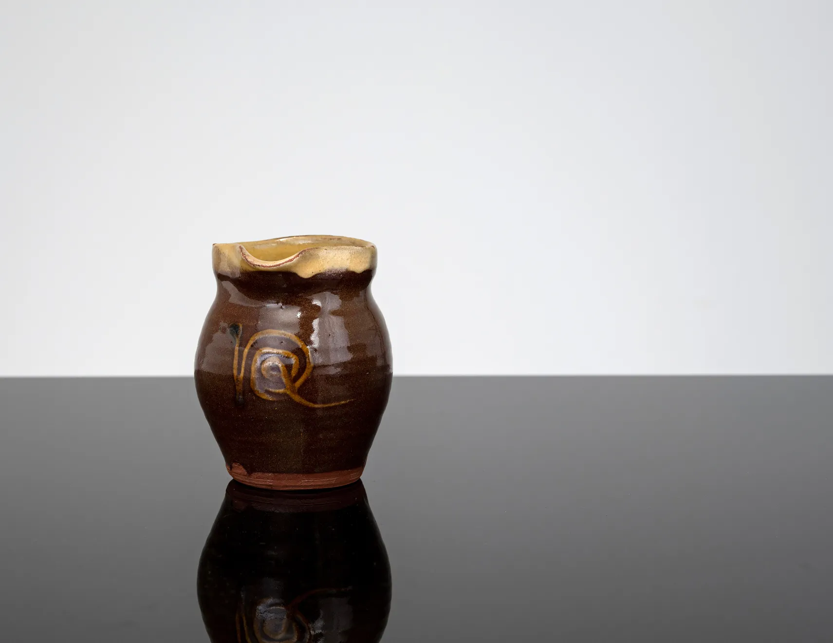 Bernard Leach, Slipware Jug, c. 1930