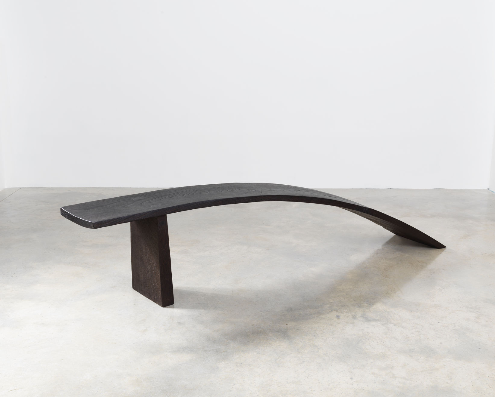 Jim Partridge and Liz Walmsley, Light Curved Bench, 2019
