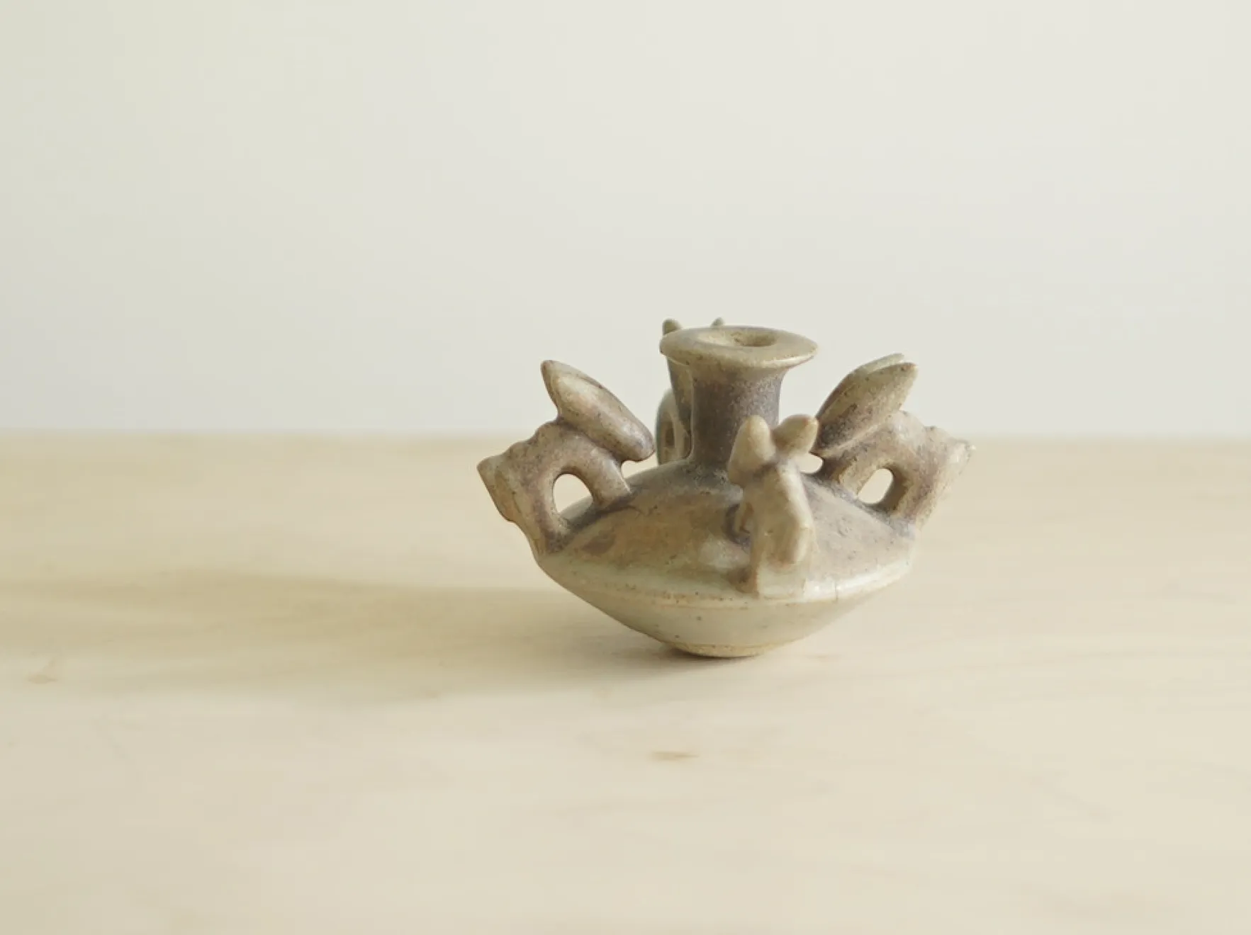 Ian Godfrey, Bottle with Four Foxes, c. 1970s