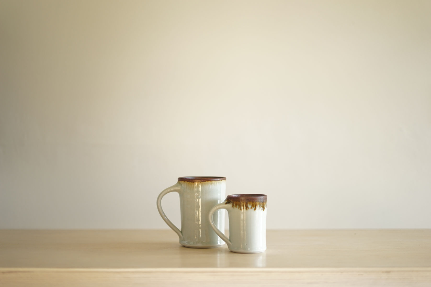 Leach Pottery, Two Mugs