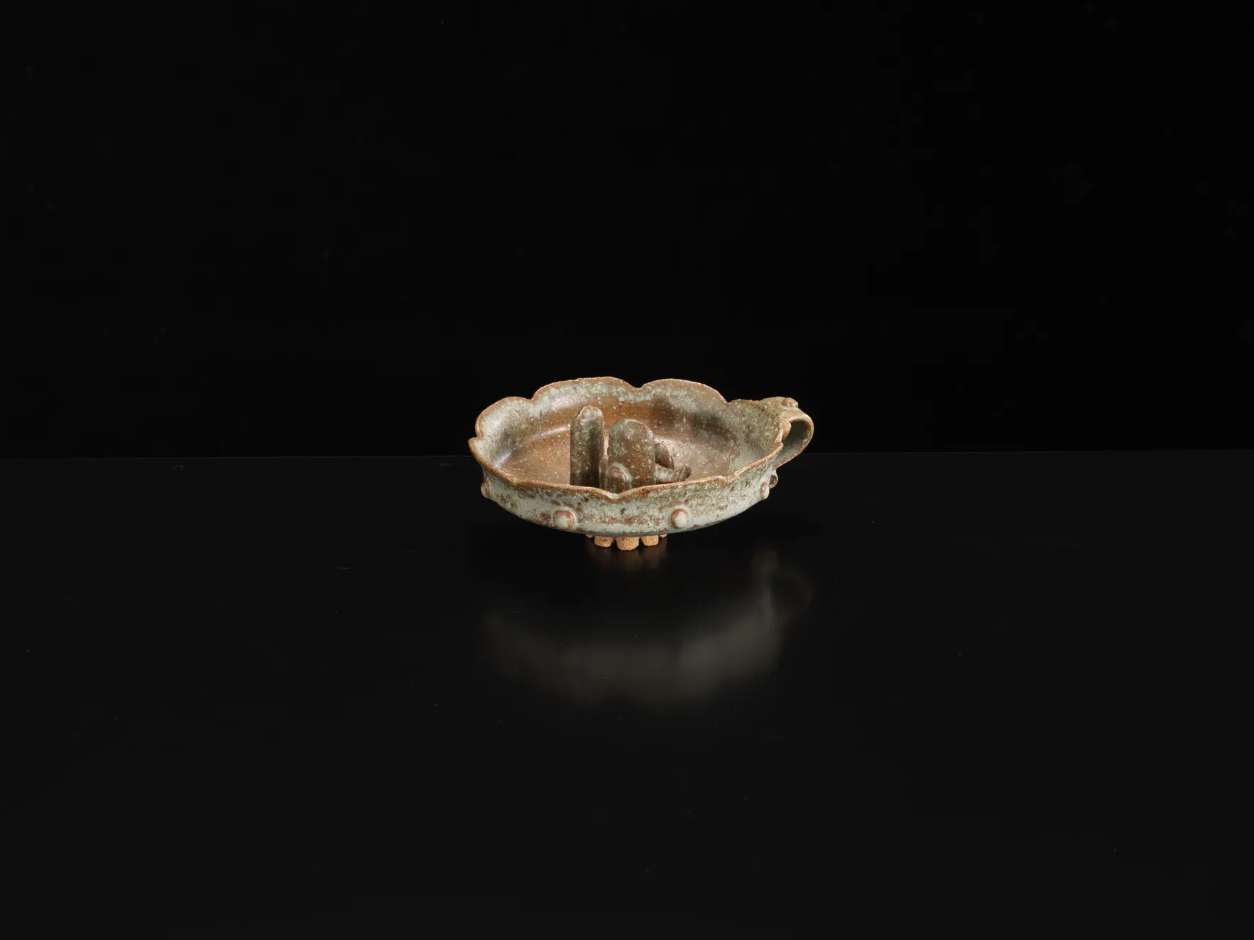 Ian Godfrey, Footed Cup with Small City Scape, c. 1970s