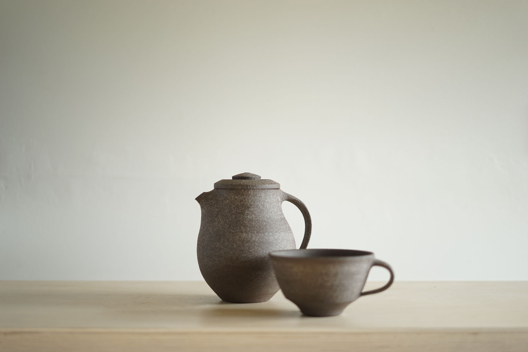 Jacob Van Der Beugel, Teapot and Four Cups