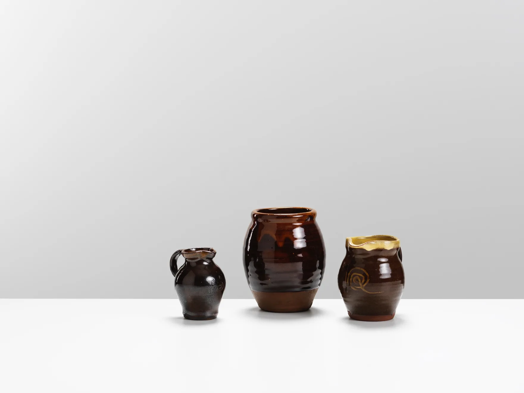 Bernard Leach, Slipware Jug, c. 1930