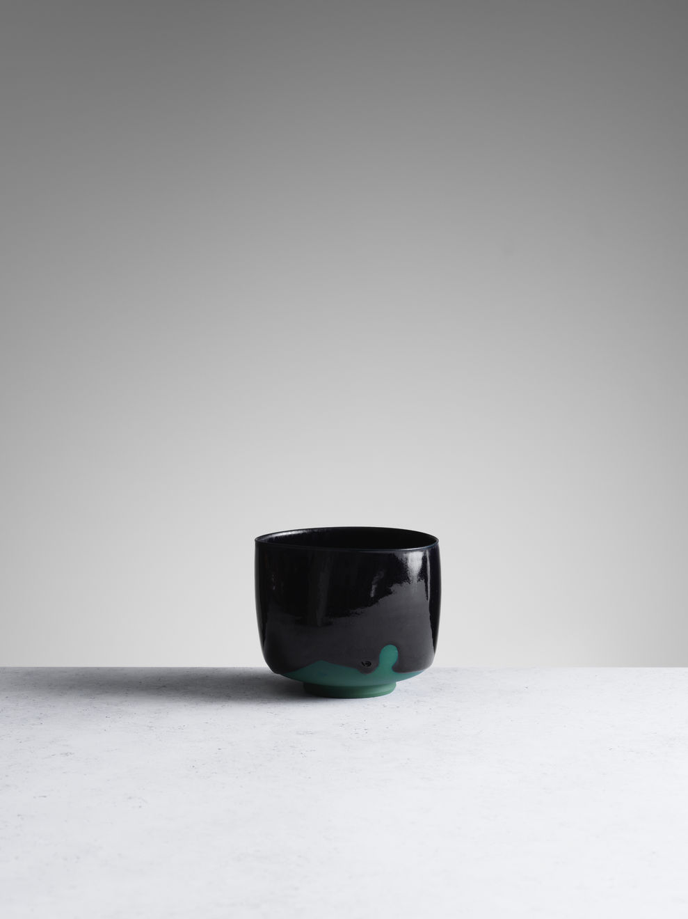 Niisato Akio, Green teabowl, 2018