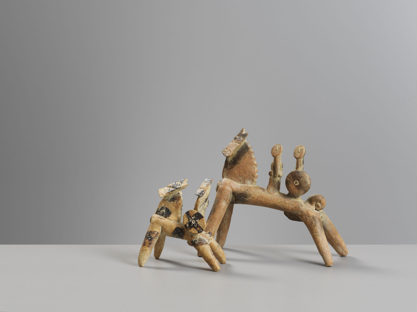 John Maltby, Horse & Two riders