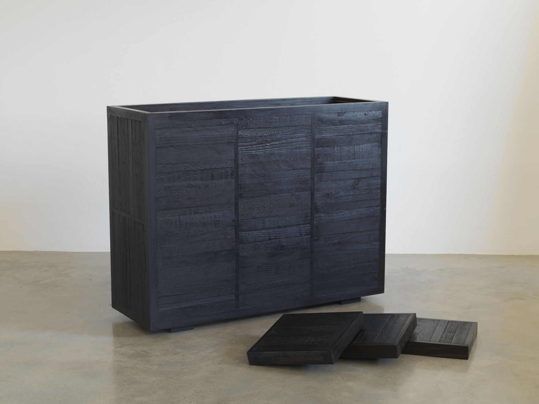 Edward Teasdale, Tall Chest (three lids), 2020