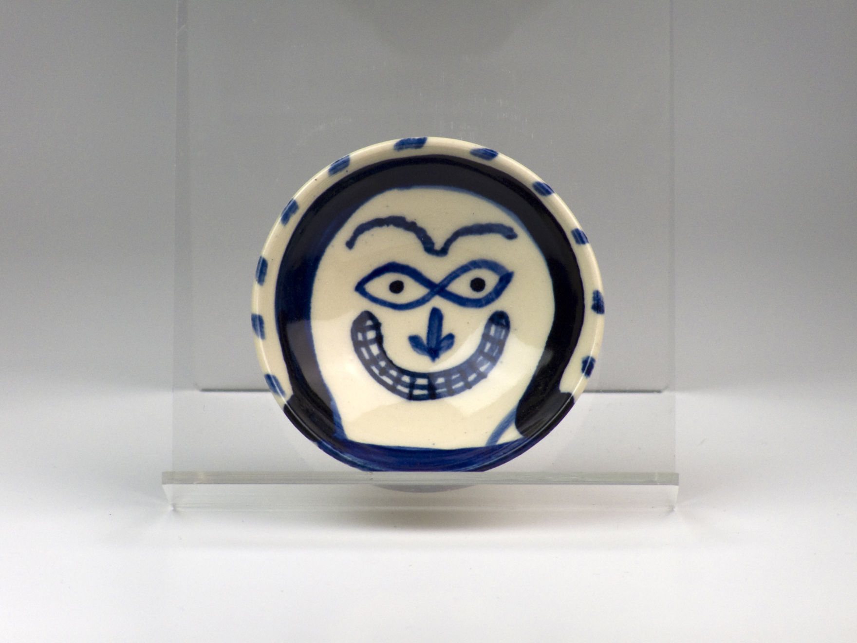Stephen Bird, Blue and White set of 4 Bowls, 2018
