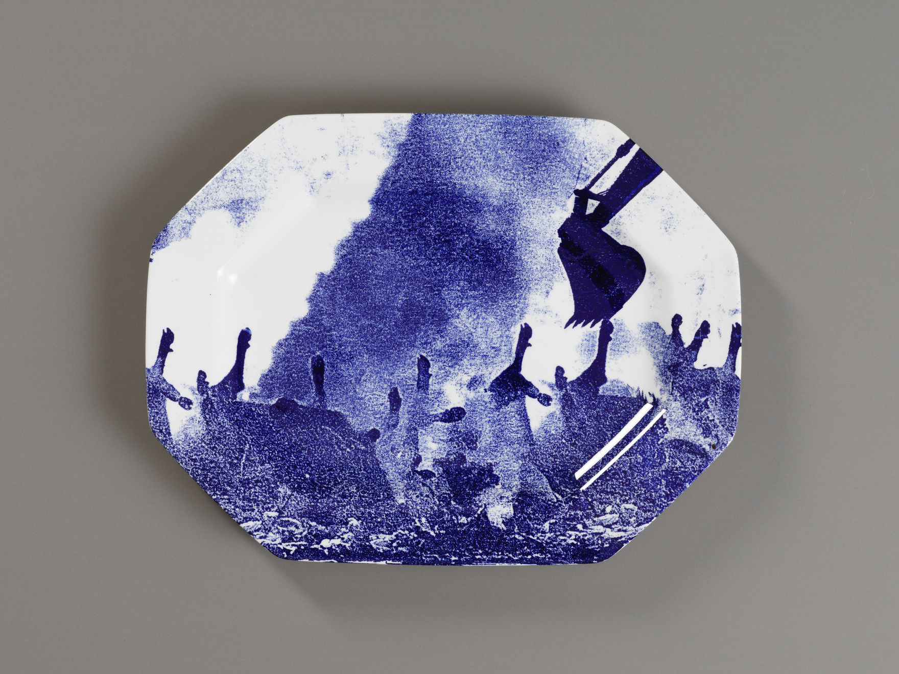 Paul Scott, Scott's Cumbrian Blue(s) Foot and Mouth no.5, after Macleod, Darwell and May. 03/08/01/13, 2013