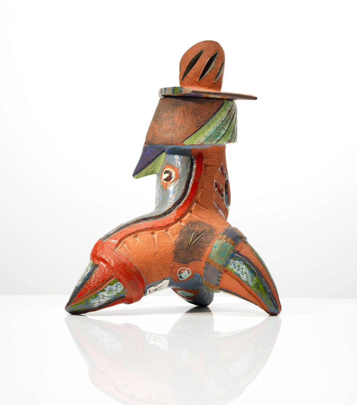 Angus Suttie, Lidded Vessel, c. 1980s