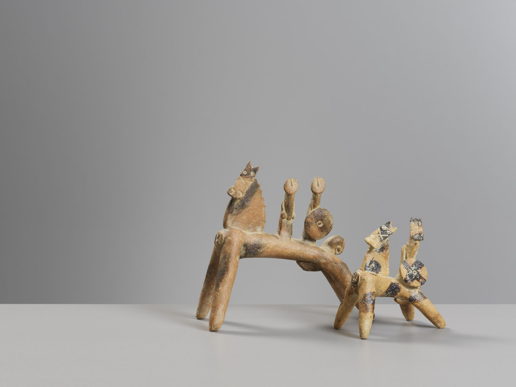 John Maltby, Horse & Two riders