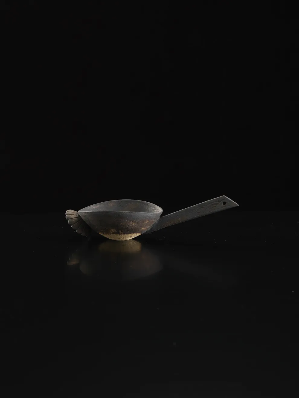 Ian Godfrey, Short Handled Manganese Anxiety Bowl, C1970s
