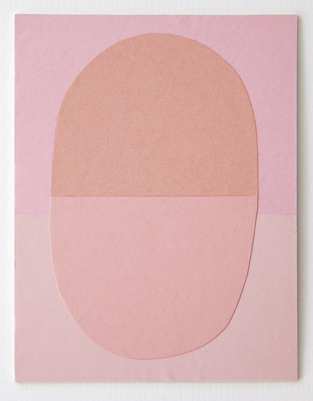 Sári Ember, Pink head with horizon, 2016
