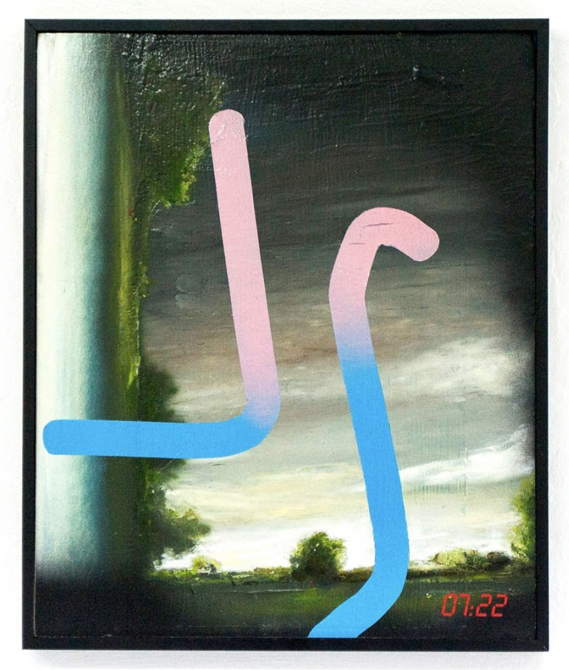 Mattia Barbieri, Paesaggio con ermes e argo, 2016