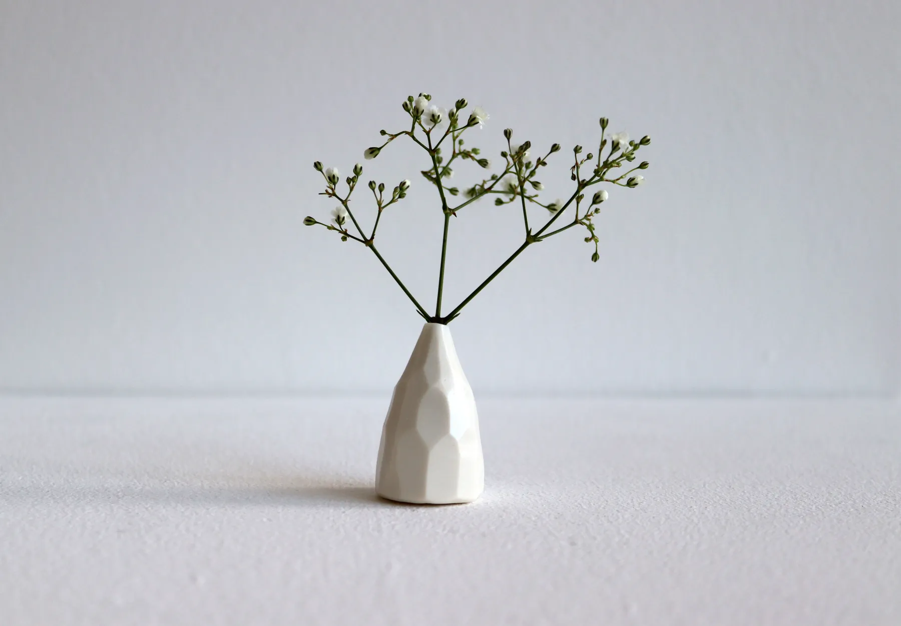 Josefina Isaza, Carved White Mini Bottle I, 2024