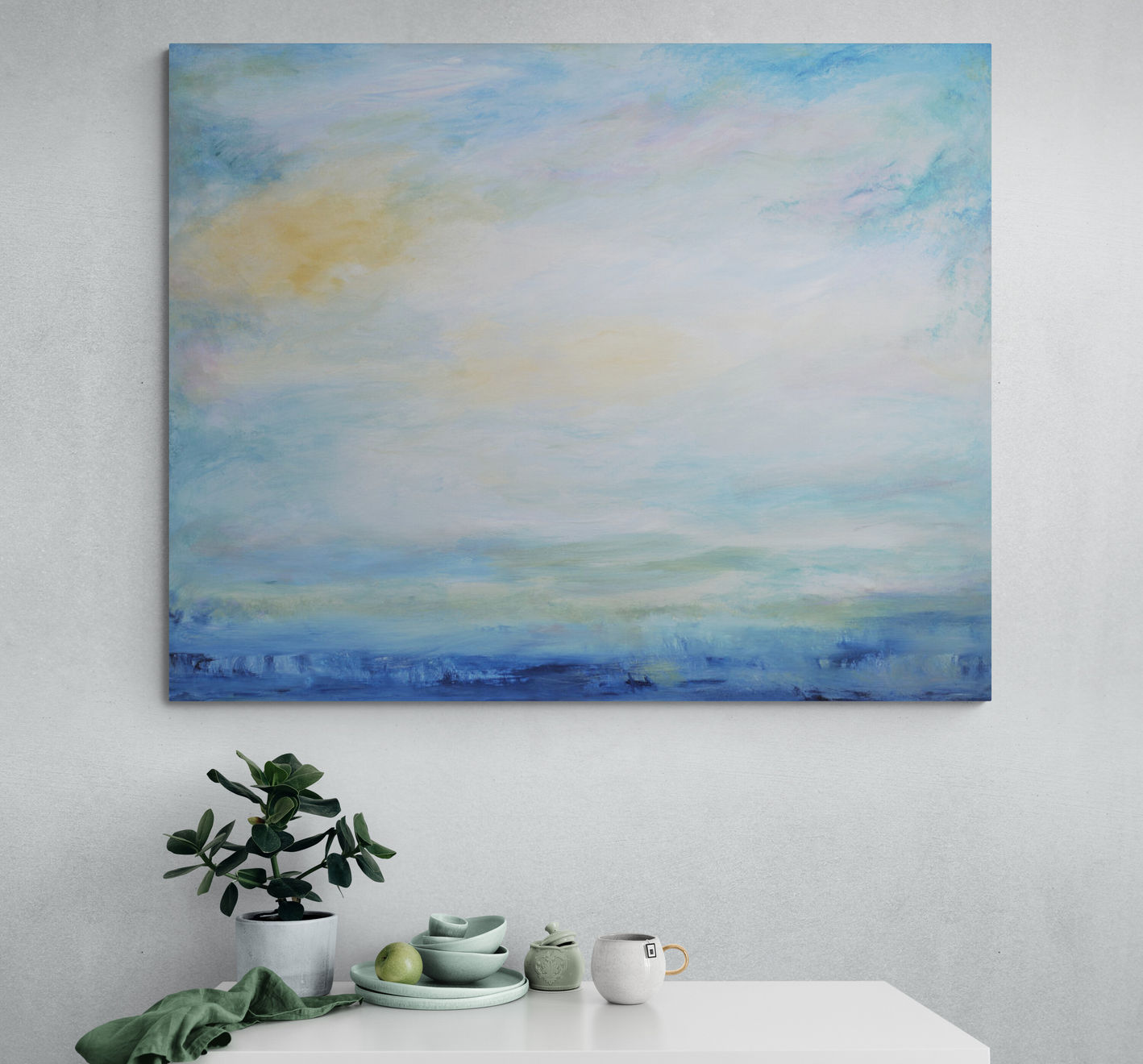 Patricia Qualls, Seascape, 2019