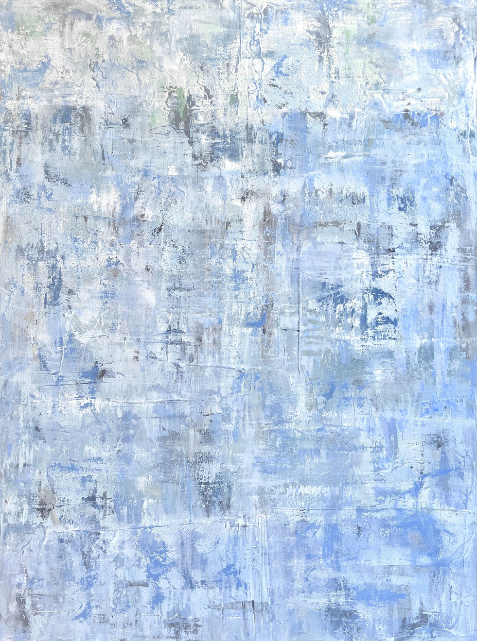 Patricia Qualls, Layers of Life with Stainless Pigment, 2023