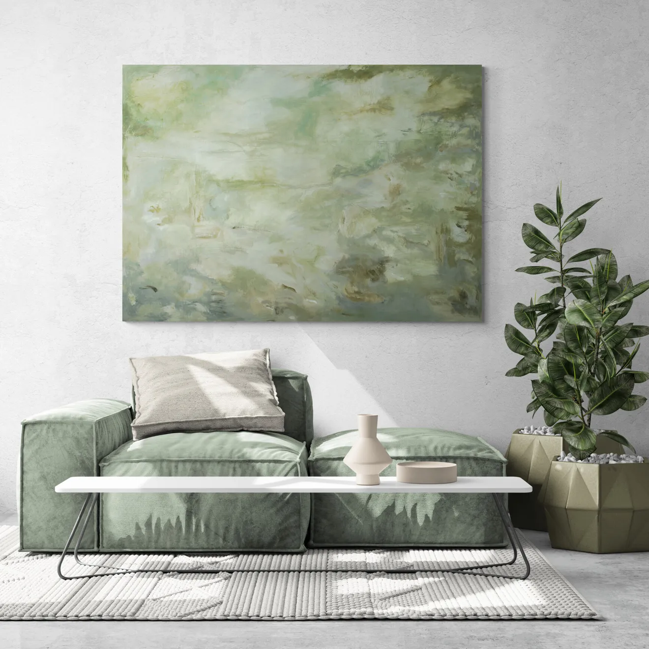 Patricia Qualls, Layers of a Healing Earth, 2021