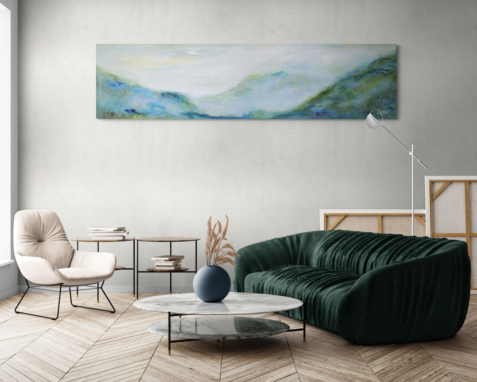 Patricia Qualls, Mountains to the Sea, 2020