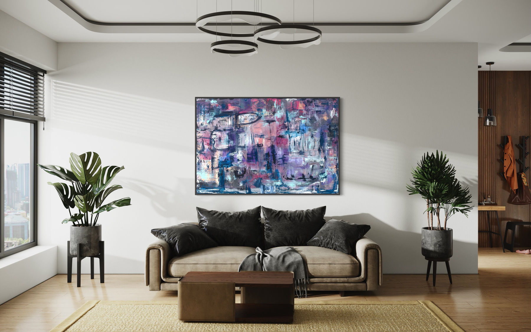 Patricia Qualls, May We Find Our Windows to Peace, 2024