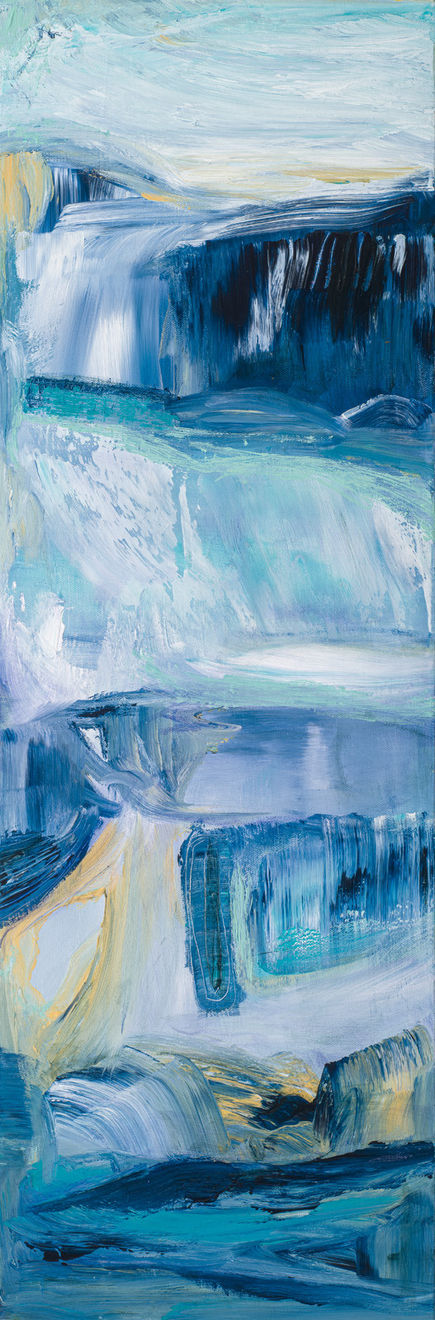 Patricia Qualls, Wet Lands, 2023