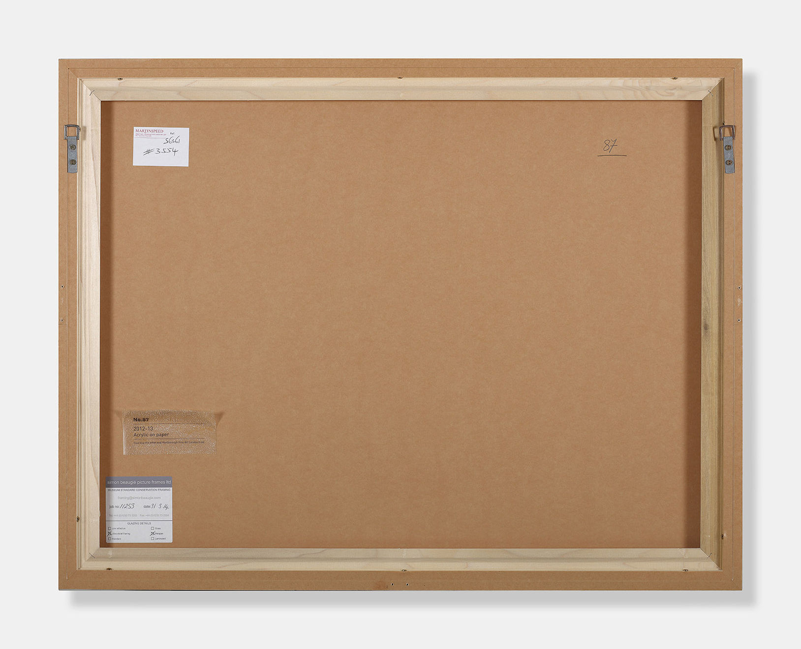 John Virtue (Paintings), Norfolk No.87, 2012-13