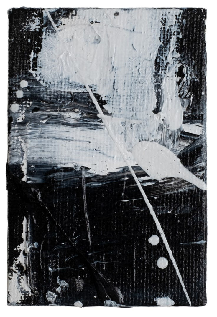 John Virtue (Paintings), Untitled No.77, 2019-20