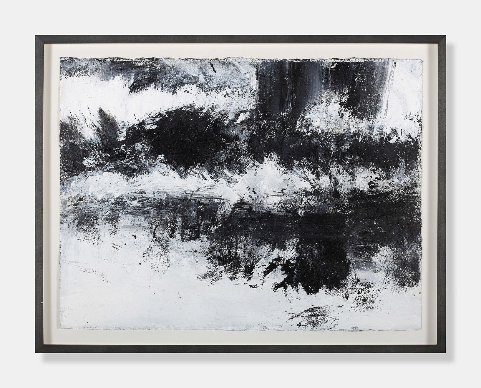 John Virtue (Paintings), Norfolk No.96, 2013