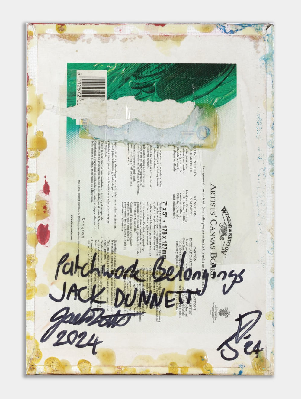 Jack Dunnett, Patchwork Belongings, 2024