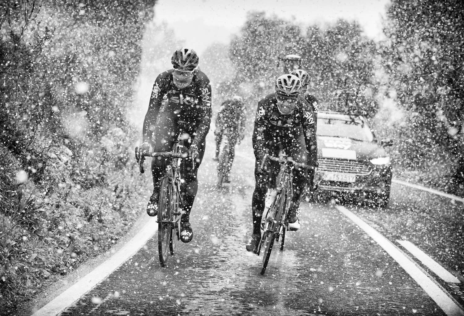 PHIL PENMAN, Team Sky Cyclists in Mallorca, 2017