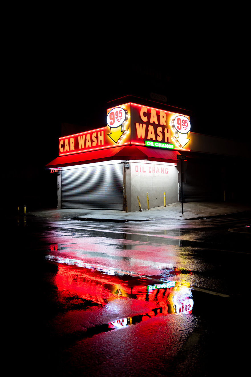 PHIL PENMAN, CAR WASH, BROOKLYN, 2019