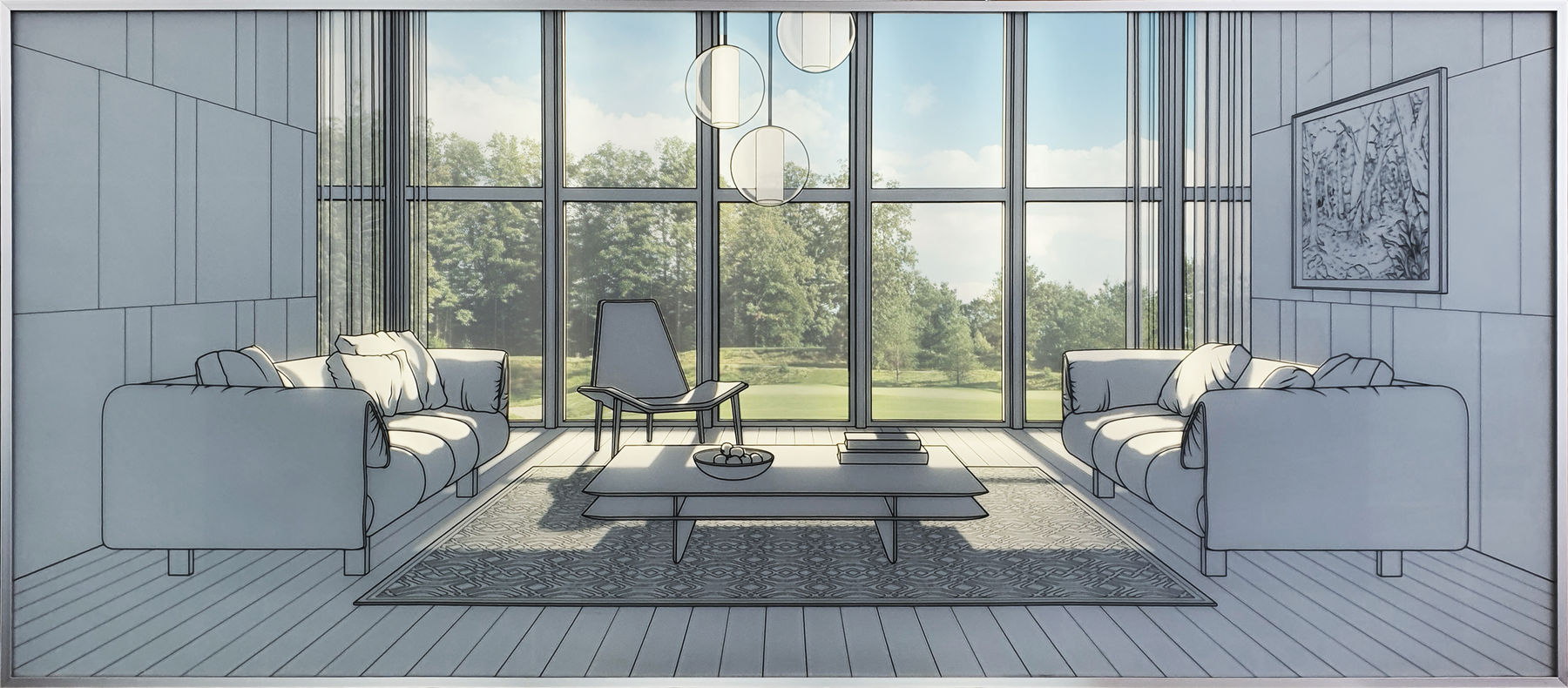 Hwang Seontae, The Space with Sunshine, 2020