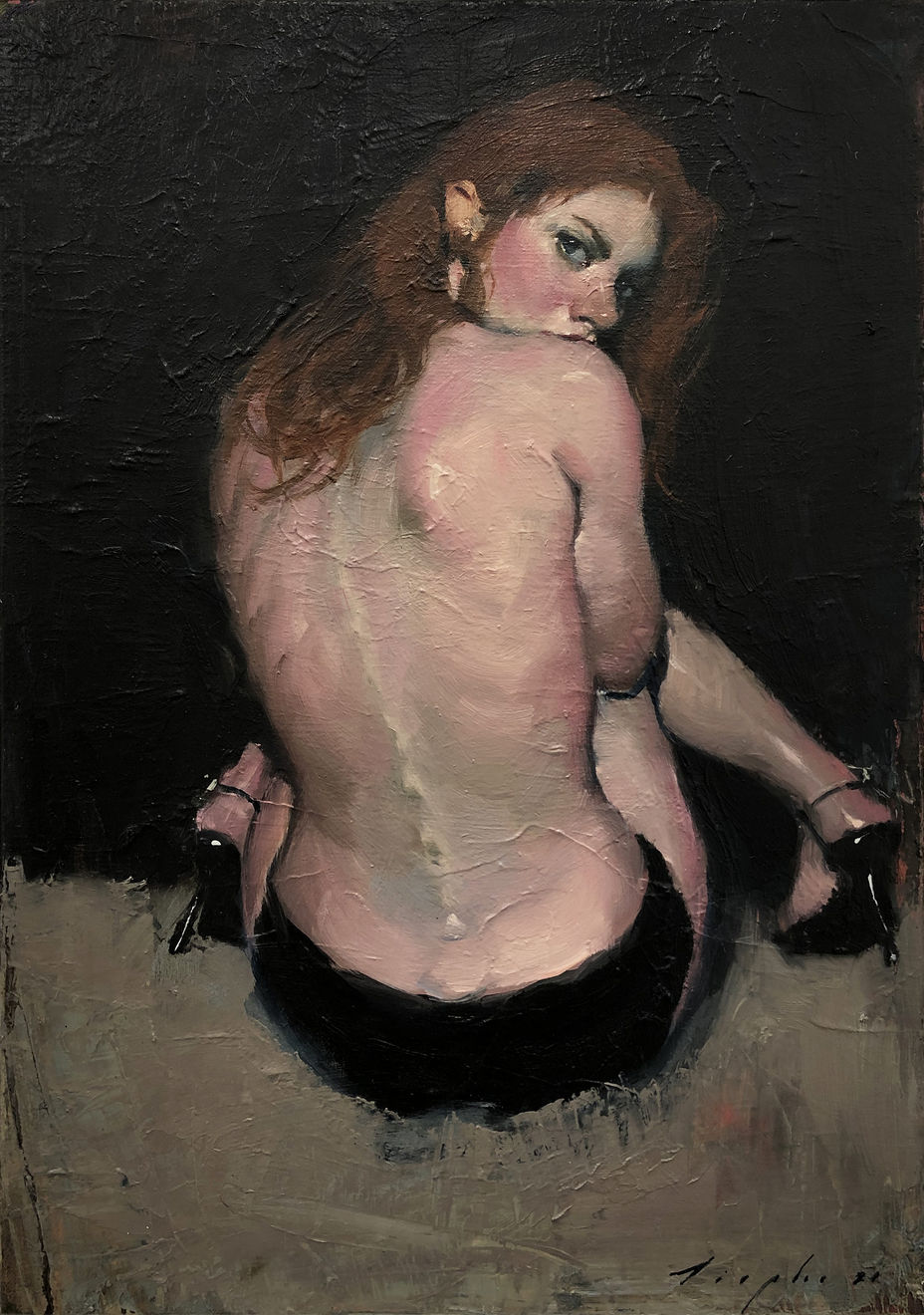 Malcolm Liepke, Looking Back, 2021