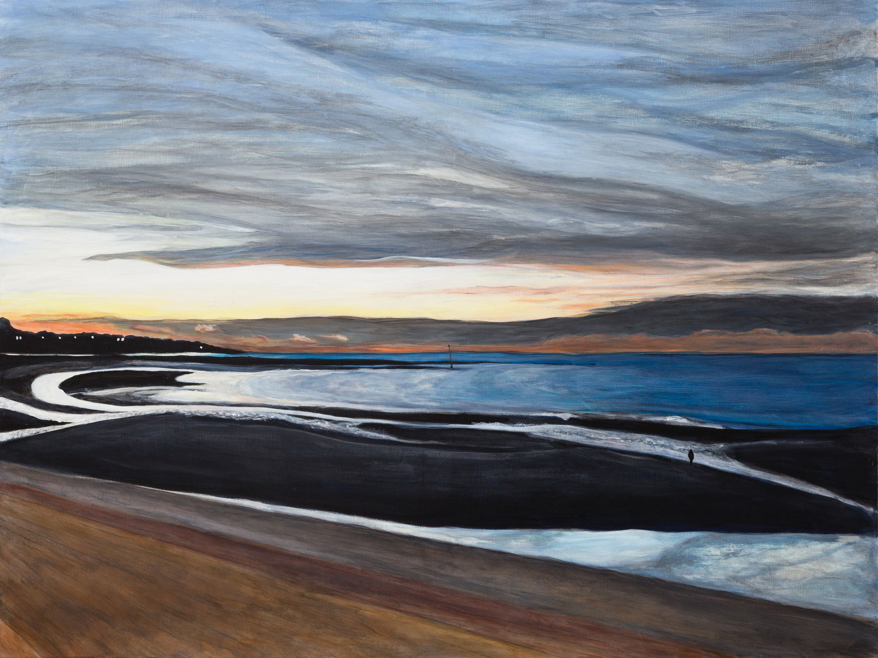 Timothy Spall, Connecting Nothing With Everything on Margate Sands, 2021