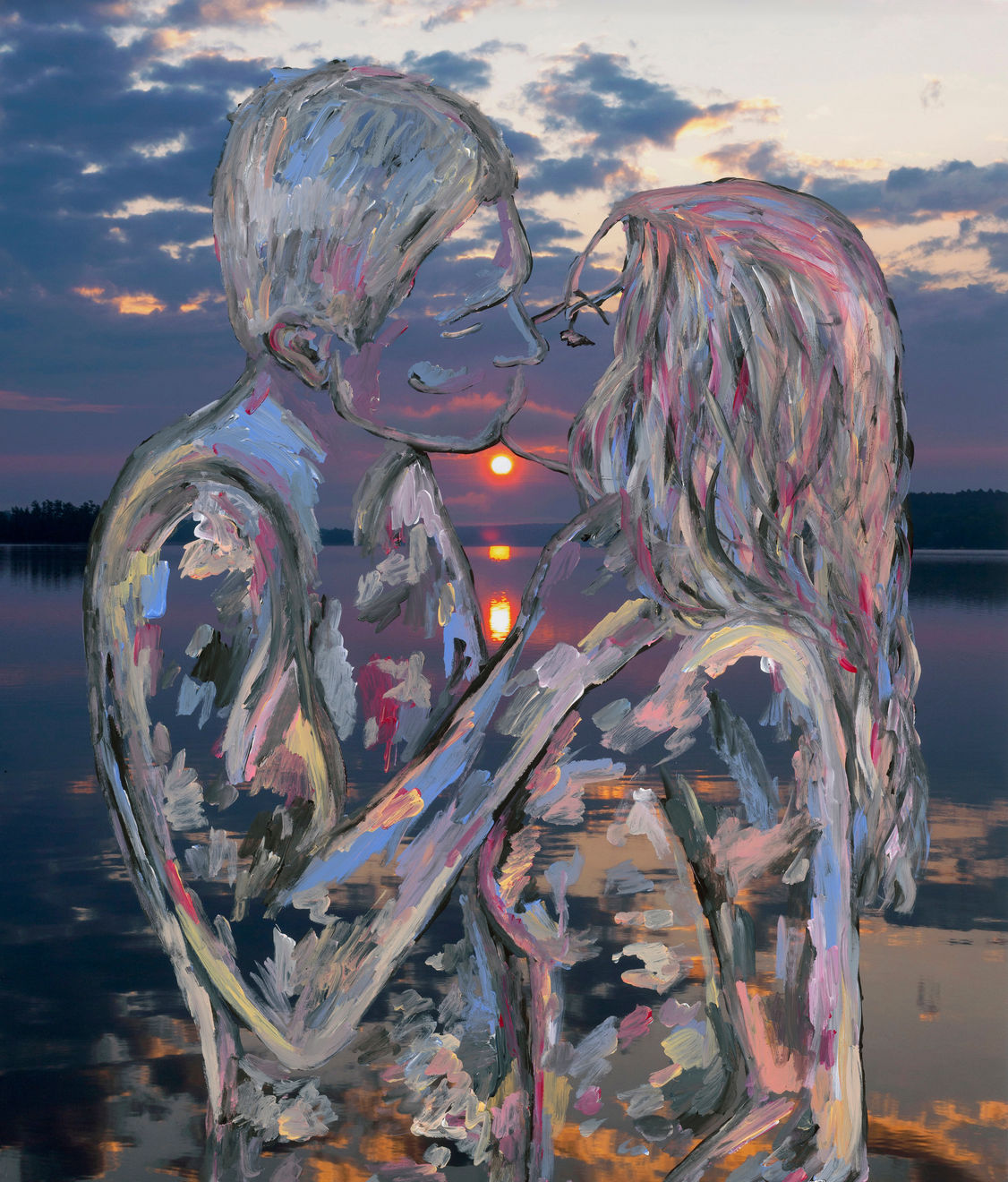 Madeleine Gross, Purple Sunrise, 2025