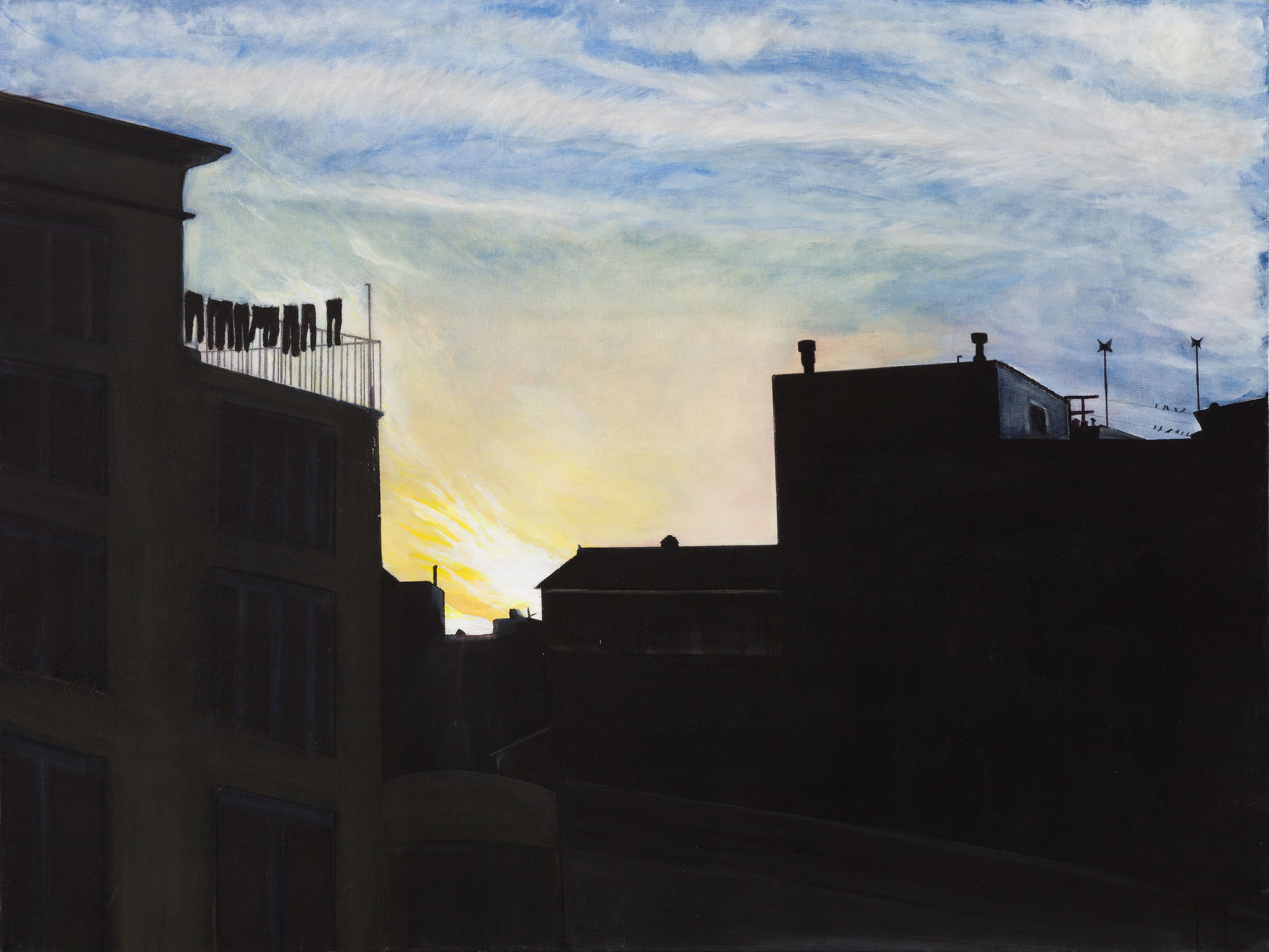 Timothy Spall, Washing Worships as Day Declines, 2021