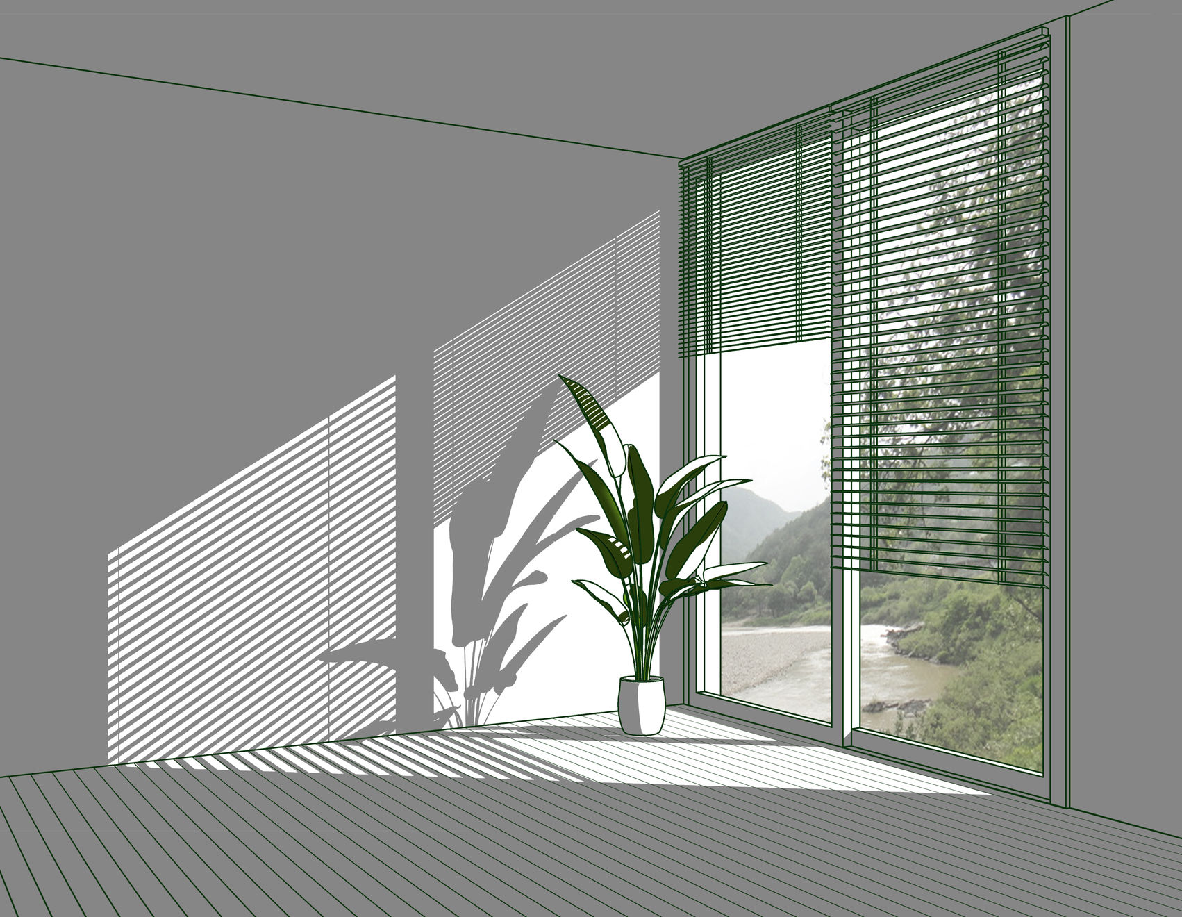 Hwang Seontae, The Space with Sunshine II, 2023