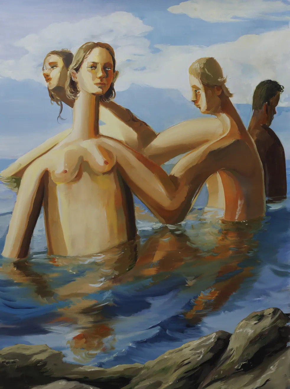 Luca Sára Rózsa, Arch of Bathers, 2025