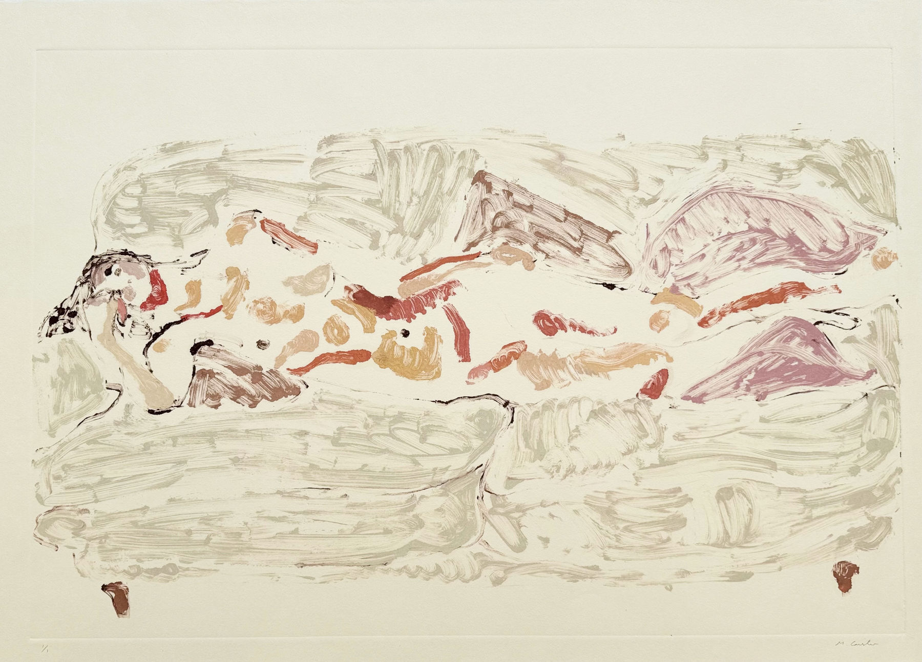 Morag Caister, Cloud Pressed 2, 2024