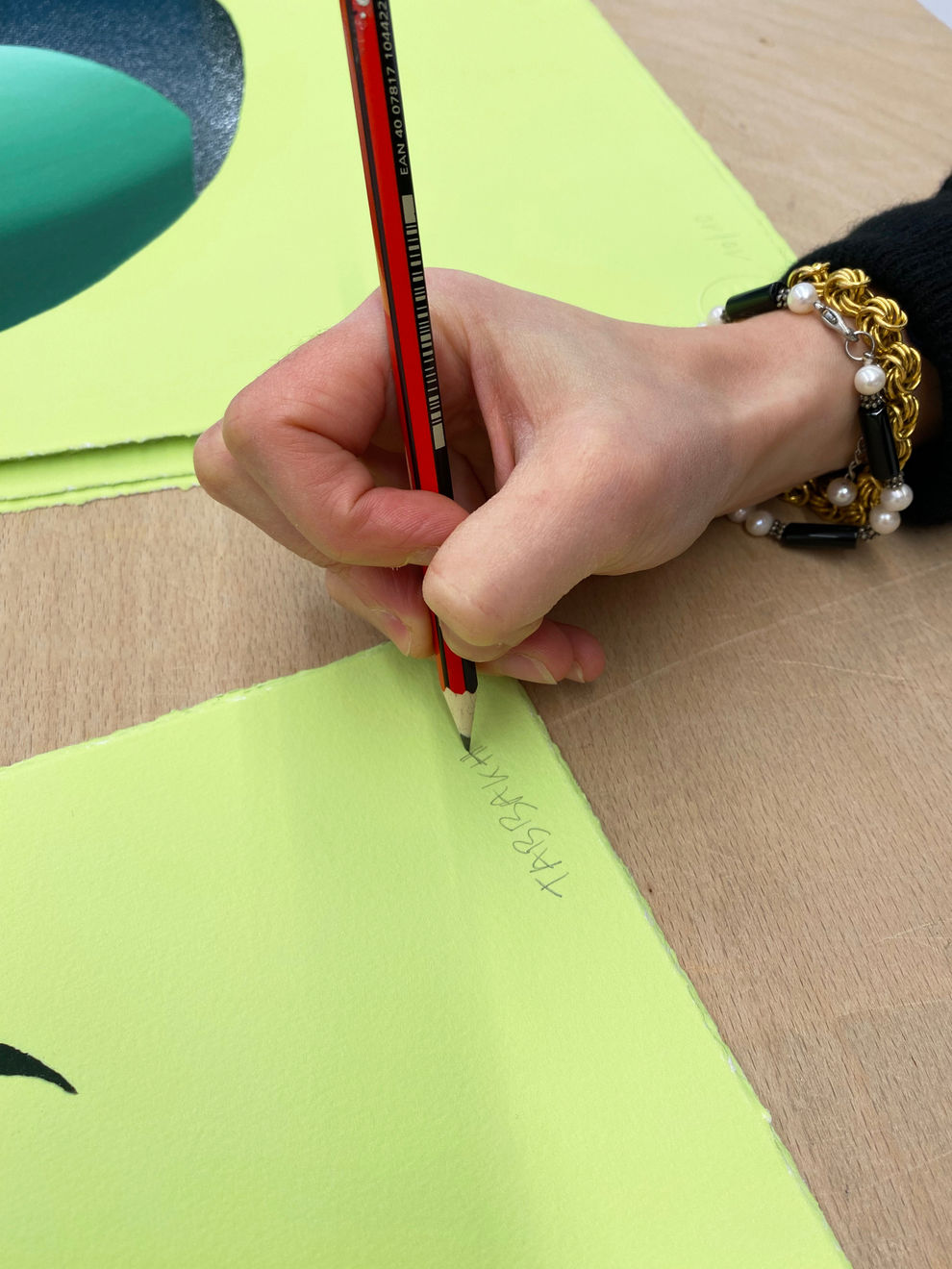 Cathy Tabbakh, Don't Envy Green, 2022