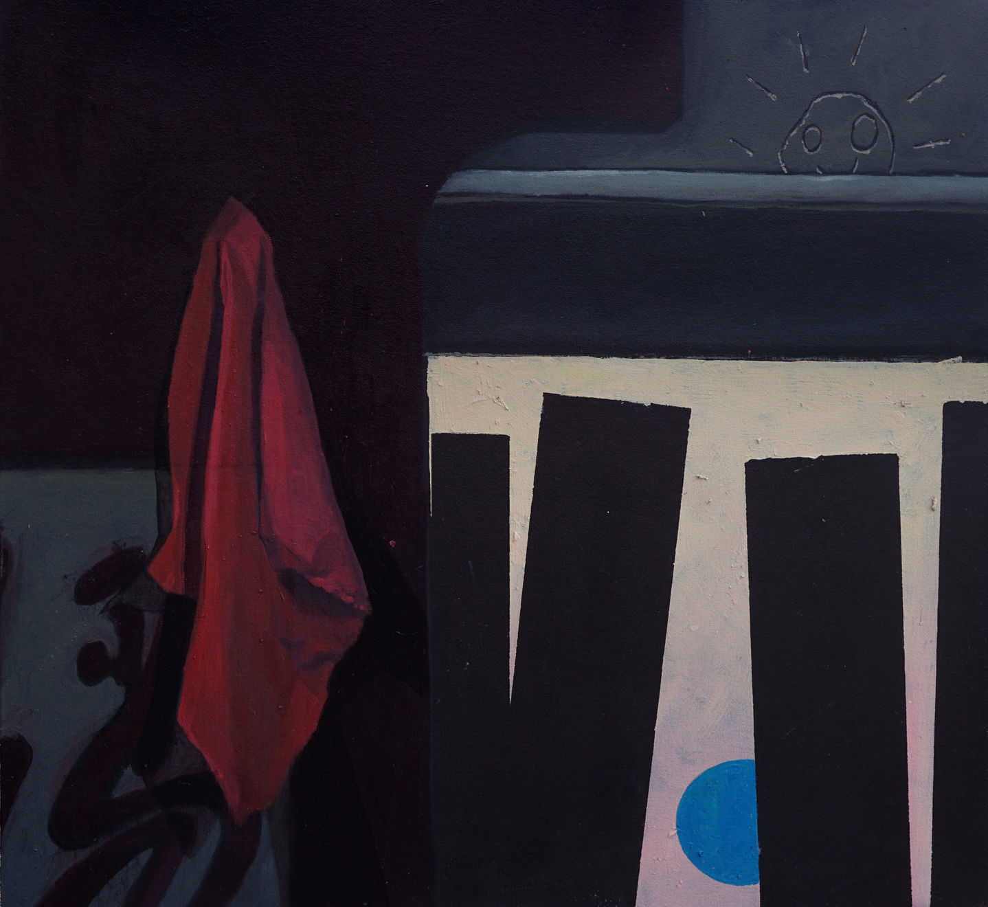 Yuxiao Ran, 蓝日 | Blue Sun, 2023